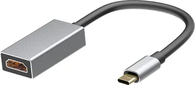 Produktbild von Gembird USB Type-C zu HDMI Adapter - Spacegrau, Kompakt