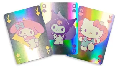 Produktbild von Sakami Merchandise Sanrio Hello Kitty & Friends Cupcake Kartenspiel Kinder One Size