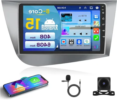 Obrázok produktu pre Android autorádio - Bluetooth autorádio - Autostereá s navigáciou - Multimediálny prehrávač - 9-palcový dotykový displej