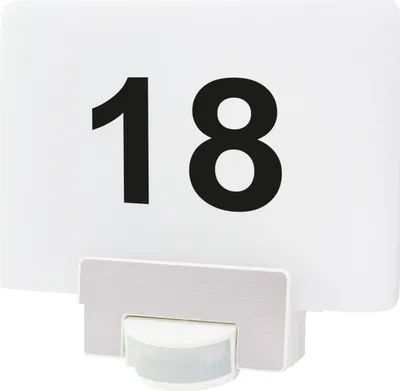 Produktbild von REV Link2Home LED Hausnummer- Leuchte 10W weiß
