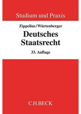 Produktbild von Deutsches Staatsrecht
