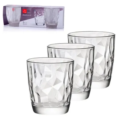 Obrázek produktu pro Bormioli Rocco 0034708, Průhledná, Sklo, 3 kusů, Kulatý, 300 ml, 93 mm