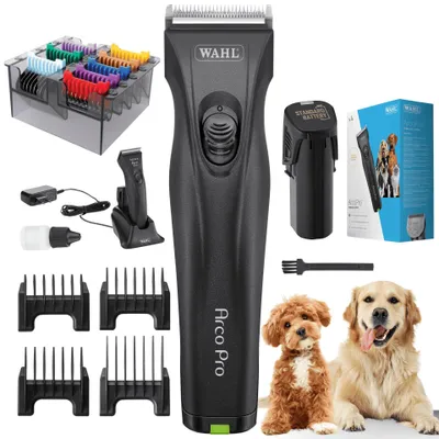 Produktbild von WAHL Arco Pro Hunde-Schermaschine mit Aufsteckkamm Set 1x Akku