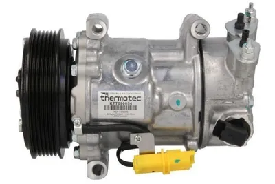 Obrázek produktu pro THERMOTEC KTT090054 SD6C12 Klimatizační kompresor PAG 46 R134a vhodný pro PEUGEOT 2008 kombi (CU), 207 (WA, WC), 207 CC (WD) a 208 I hatchback