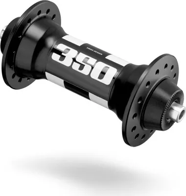 Image de Moyeu avant DT Swiss 350 non disc 100 mm/5 mm QR, 20L, noir/blanc