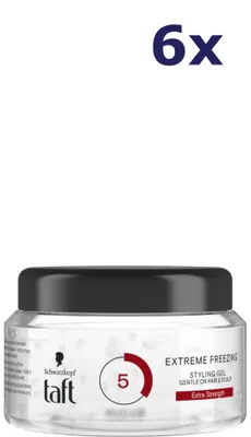 Produktbild von 6x Taft Gel, 250-ml-Dose, Extreme Freezing