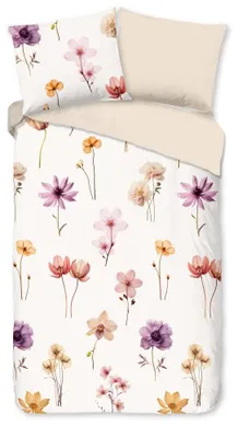 Produktbild von Pure Bettwäsche "Duvre" - Off-White - (140x220 cm) - 100 % Polyester