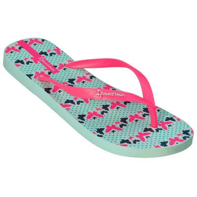 Produktbild von Ipanema Damen Flip Flops Sommer Badelatschen Pantoletten Slides Blau/Rosa Gr.35/36