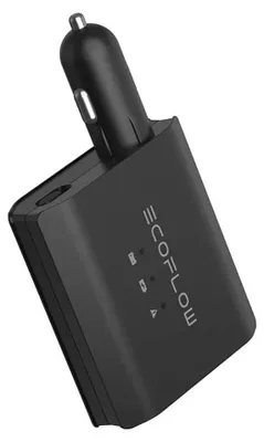 Zdjęcie produktu dla EcoFlow MA001-IN, 12/24 V, 3,2 A, Czarny, 128 mm, 72 mm, 26 mm