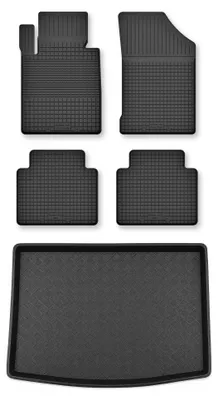 Immagine prodotto di Tappetini a vasca + bagagliaio per Honda HR-V III dal 2022 SUV 5 pezzi – Wielganizator Semi-Universal