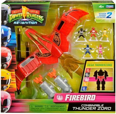 Productafbeelding van Power Rangers Thunderzord actiefiguur, Firebird