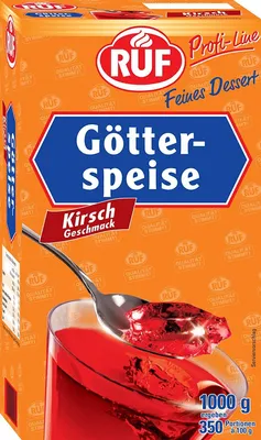 Produktbild von Ruf Götterspeise Kirsch Geschmack 1kg