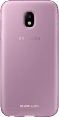 Image de SAMSUNG EF-AJ330TP - Coque souple G J3 2017 Rose