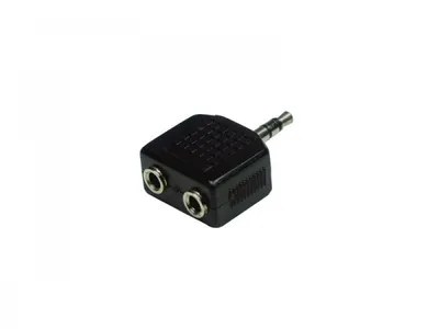 Produktbild von Adapter 3,5mm Klinkenstecker auf 2 Klinkenkupplungen 3,5mm
