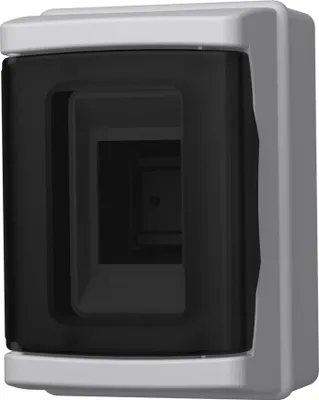 Produktbild von Verteilerkasten Feuchtraumverteiler Kleinverteiler IP65 2 Module Sicherungskasten Aufputz 940.02 M-L 1x2