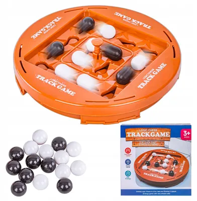 Produktbild von DK Logikspiel Strategie "Track Game" "4 in einer Reihe"
