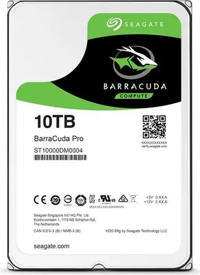 Produktbild von Seagate Barracuda ST10000DM0004, 10 TB, 7200 RPM, 256 MB, 3.5", Serial ATA III