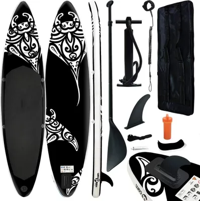 Obrázok produktu pre Nafukovací Stand Up Paddleboard 305x76x15 cm čierny