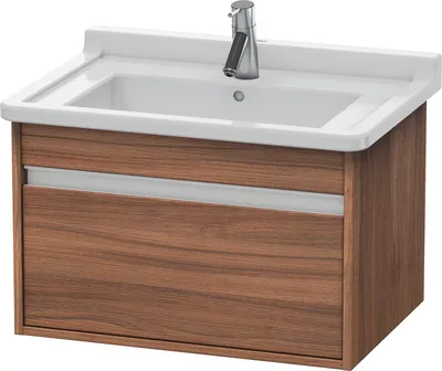 Produktbild von Waschtischunterbau KETHO 465x650x410mm nussbaum natur nussbaum natur