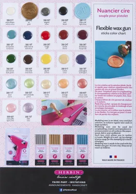 Produktbild von Jacques Herbin Farbkarte für Siegelwachs 13T