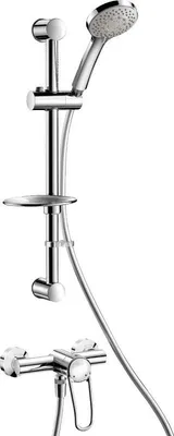 Image de Système de douche Delabie avec EHM 2739EP Securitouch, raccord S STOP/CHECK