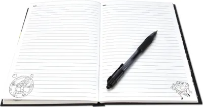 Zdjęcie produktu dla BlueSky SB714156 BlueSky Notizbuch SpongeBob A5 liniert, SpongeBob Hardcover 120 Seiten