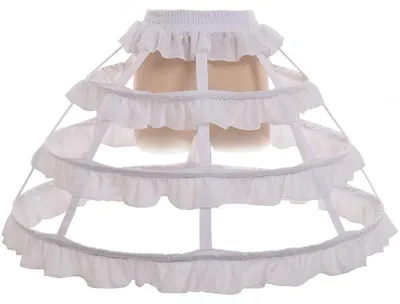 Produktbild von Damen Unterrock Pannier Krinoline für Kostüme