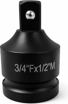 Immagine prodotto di Adattatore per bussola ad impatto, riduttore, per avvitatore, chiave dinamometrica e a cricchetto, aumentatore rinforzato d 3/4 F a 1/2 ” M, Gebo Tools