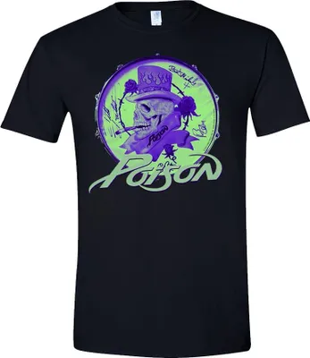 Immagine prodotto di Maglietta Poison Smoking Skull