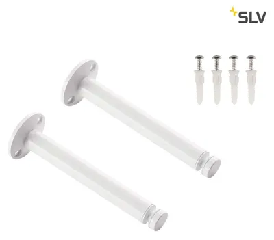 Image de Déviateur de plafond pour système de câble basse tension Tenseo blanc 2 pièces