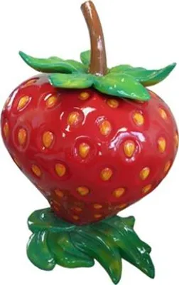 Zdjęcie produktu dla Projekt ogrodu rzeźba figura truskawka posąg sklep dekoracja deco wystawca