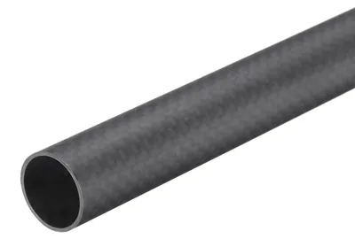 Kohlefaserrohr 16 x 18 x 420 mm, matt, rund, 1 St.