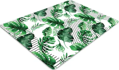 Obrázek produktu pro Ochranná podložka pod židli - Ochranná podložka pod židli - Podložka pod podlahu - 140x100 cm - Tečky a čáry