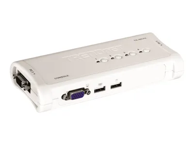 Obrázek produktu pro TRENDnet TK 407K - KVM-Switch - 4 x KVM port(s)