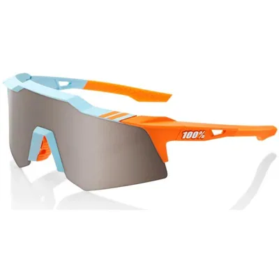 Obrázek produktu pro Brýle 100 Percent SpeedCraft XS - Soft Tact Two Tone, zrcadlová skla HiPER Silver