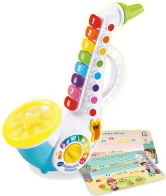 Obrázok produktu pre VTech Baby Lichtjespret Saxofoon, Hračkársky hudobný nástroj, 2 rok / roky, AAA, 465 g, Viacfarebný