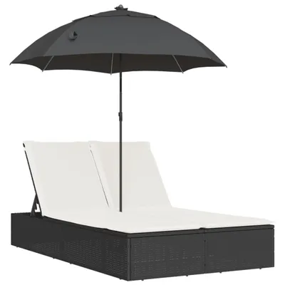 Zdjęcie produktu dla VidaXL 368081, Lounge, Obite siedzisko, Technorattan, Stal, Kremowy, Biały, 280 kg, 2000 mm