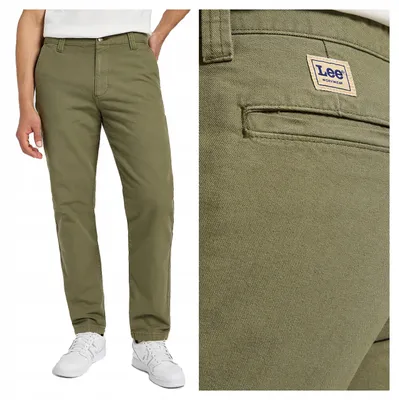 Produktbild von Lee | Herren Chinohose Relaxed Workwear Chino Baumwolle Loose Fit robust Business W30 L34