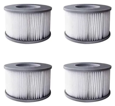 Produktbild von Ersatzfilter für Whirlpool MSPA FD2089 4 Stück Kartuschenfilter 120 Falten ab 2020