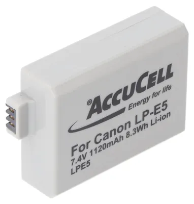 Produktbild von AccuCell Akku passend für Canon EOS-450D Akku