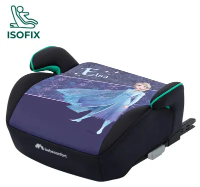 Obrázok produktu pre Bebeconfort Disney Manga i-Fix podsedák ISOFIX, Disney Frozen Elsa pre 6- až 12-ročné deti, 128-150 cm, prenosný, kompaktný, ľahký, autentický Frozen