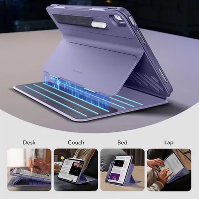 Produktbild von ESR Shift Magnetic Case, Kompatibel mit iPad Pro 11 (2024), Lila