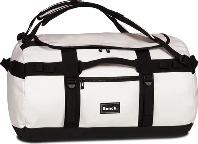 Produktbild von Bench hydro Sporttasche - Weiße Reisetasche mit Reißverschlussfach