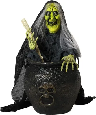 Obrázek produktu pro Halloweenská dekorace čarodějnice 47 x 28 x 28 cm