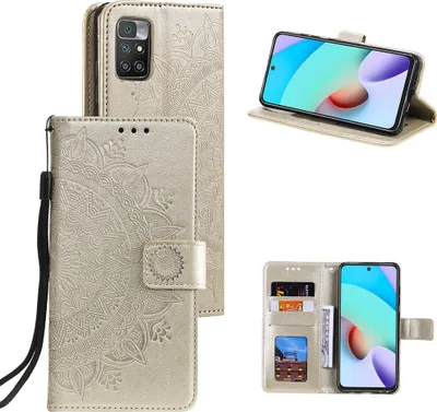 Obrázek produktu pro Pouzdro pro mobilní telefon Xiaomi Redmi 10 / 10 Prime Pouzdro Flipové pouzdro Kryt Pouzdro Mandala