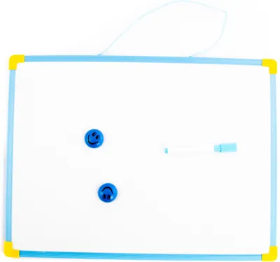 Produktbild von Magnetische Whiteboard Tafel Kindertafel 40x30cm Schreibtafel mit Stift & Magneten
