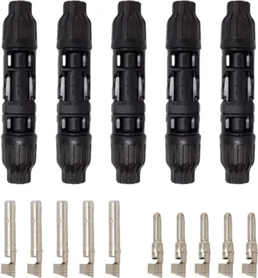 Produktbild von 5er Set Photovotaik Kabelverbinder IP68 | 4,0 - 6,0 mm² | männlich + weiblich
