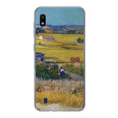 Produktbild von MuchoWow® Handyhülle Schutzhülle Hülle für Samsung Galaxy A10 Die Ernte - Vincent van Gogh Silikon Softcase Handy Hülle - Schutzhülle