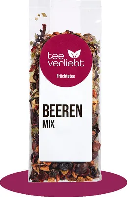 Produktbild von teeverliebt - Beeren-Mix Früchtetee | 100 g