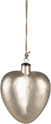 Zdjęcie produktu dla Clayre & Eef bombka choinkowa złota 20x9x25 cm 6GL3119